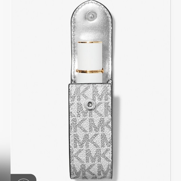 Michael Kors Lipstick Holder Jet Set Travel Lanyard Necklace - Picture 3 of 3